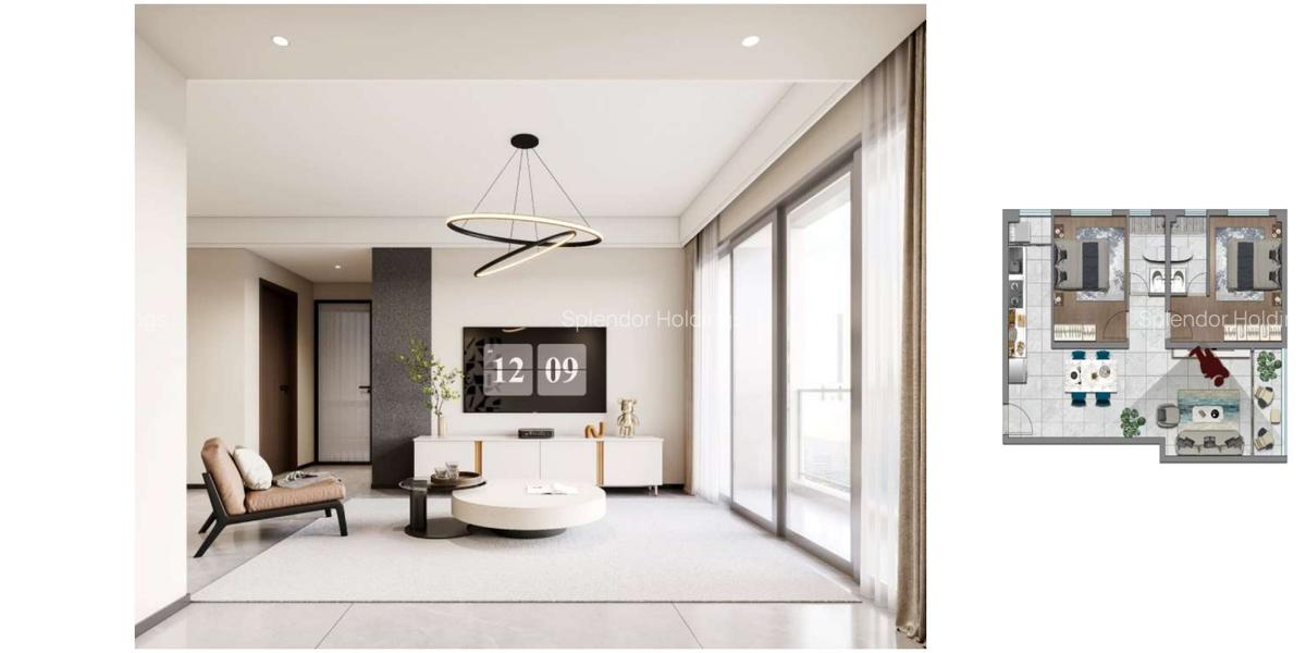 2 Bed Apartment with Swimming Pool in Kilimani - 3