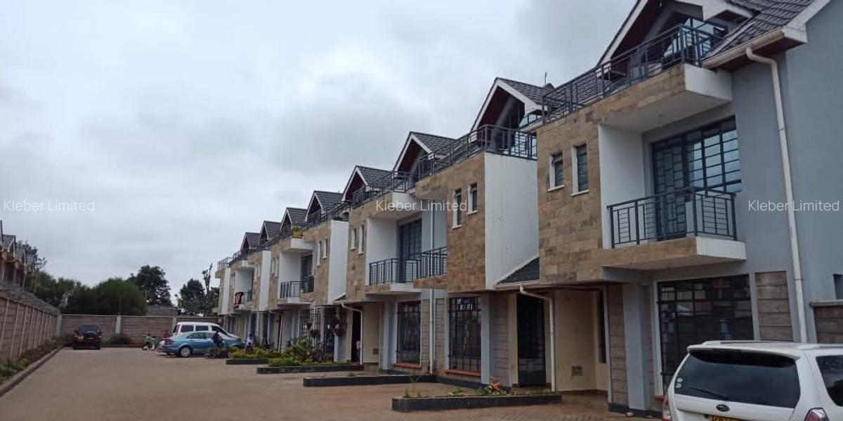 4 Bed Townhouse with En Suite in Gikambura - 1