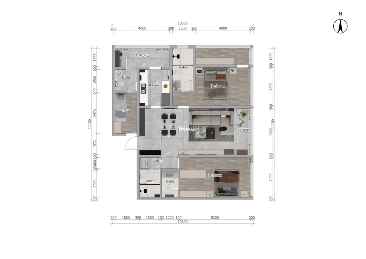 1 Bed Apartment with En Suite in Riverside - 9