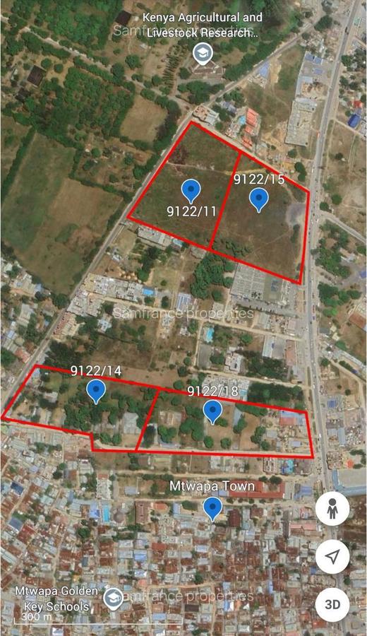 11.6 ft² Commercial Land at Mtwapa - 1