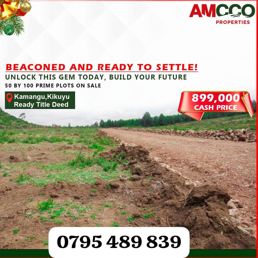 50,100 ft² Residential Land in Kamangu - 1