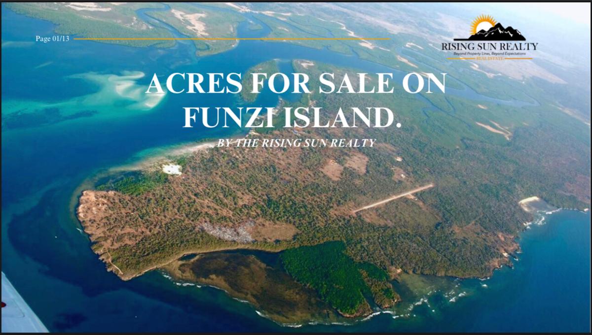 100 ac Land at Funzi Island. Ukunda - 1