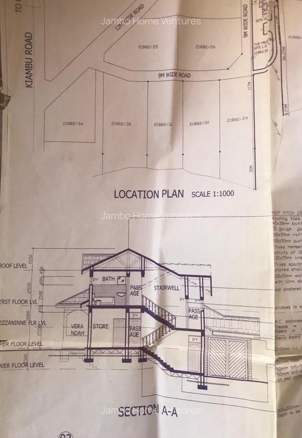 5 Bed House with Staff Quarters in Thindigua - 6