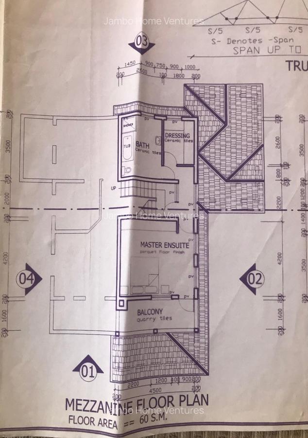 5 Bed House with Staff Quarters in Thindigua - 1