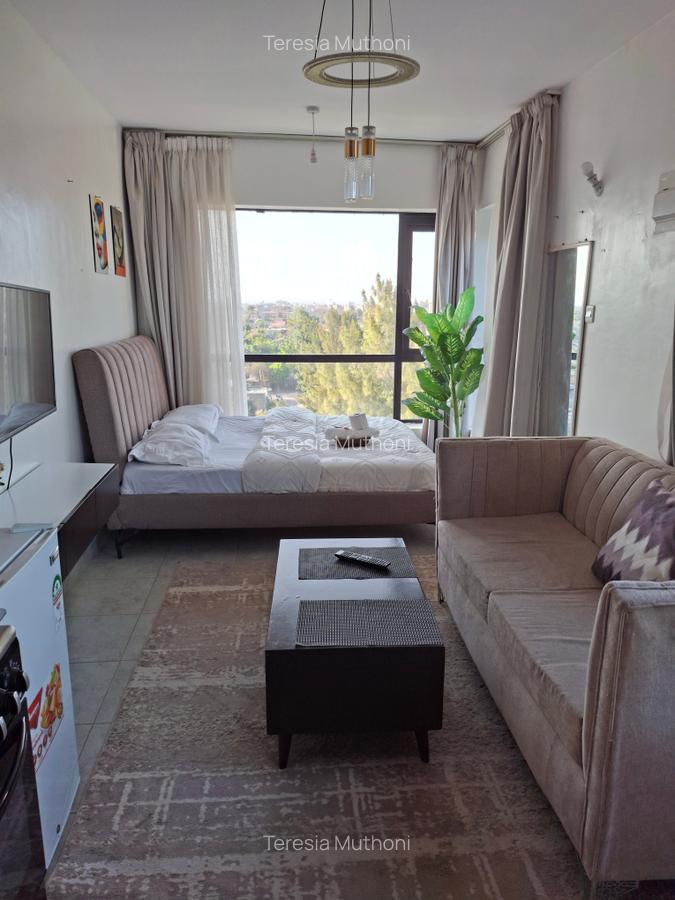 Furnished Studio Apartment with Backup Generator at Fedha Road - 1