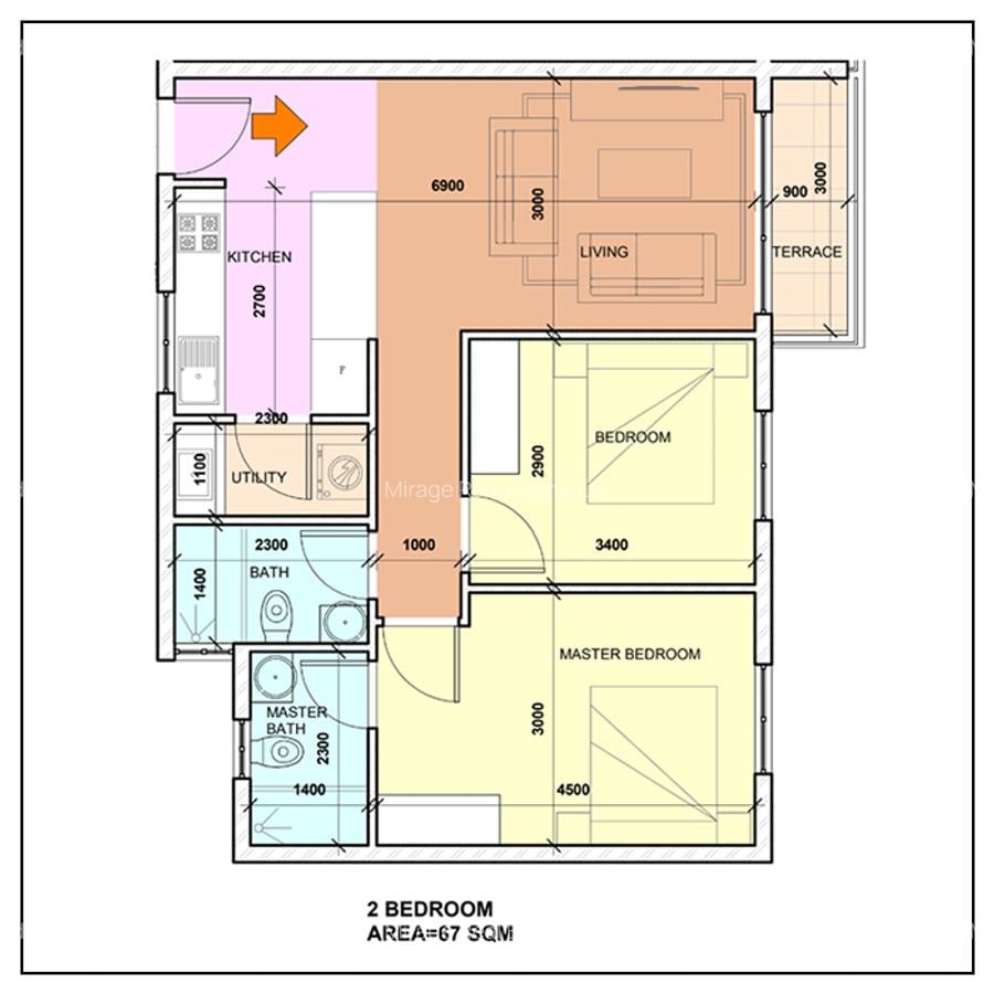 2 Bed Apartment with Swimming Pool in Kitisuru - 7
