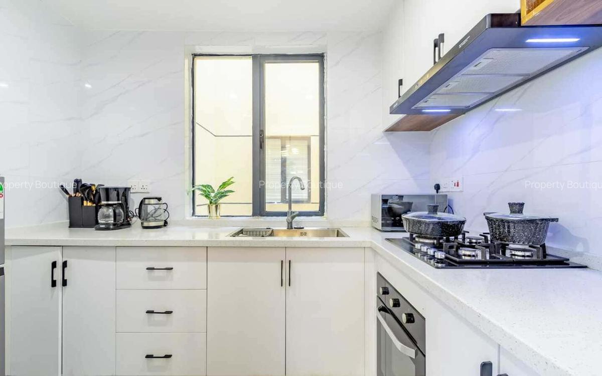 Furnished 1 Bed Apartment with Swimming Pool at Kasuku Road Off Lenana Road - 6