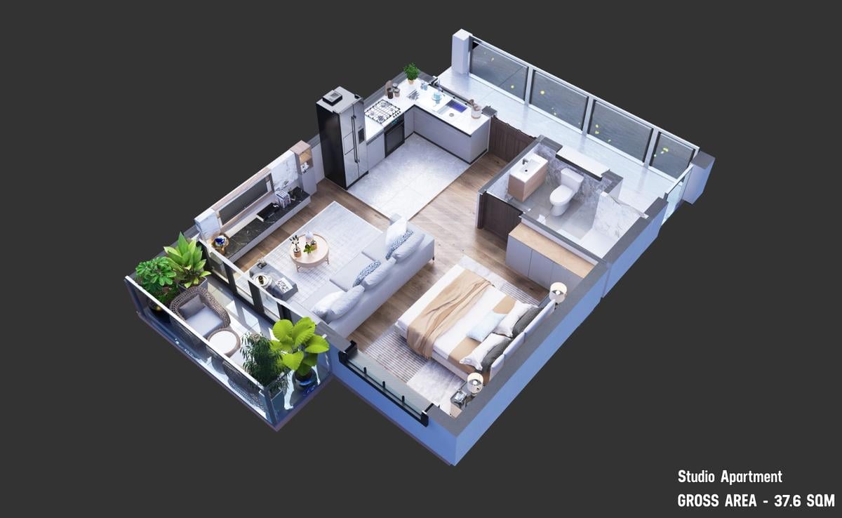 2 Bed Apartment with En Suite at Usiu Road - 1
