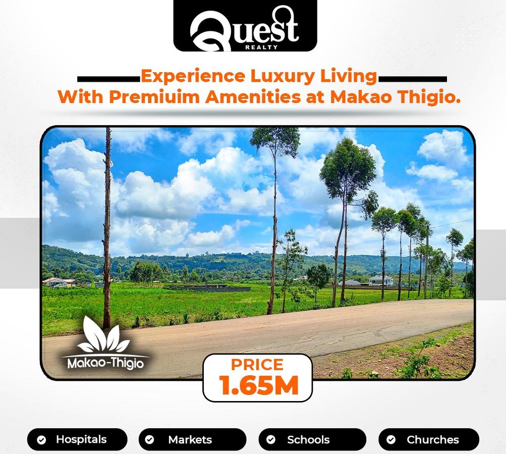 0.05 ha residential land in gikambura