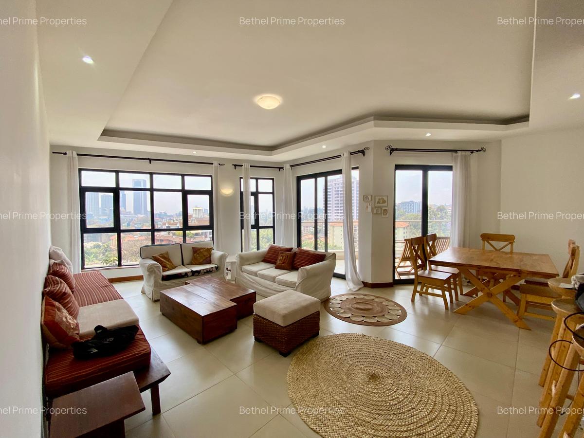 Serviced 2 Bed Apartment with Swimming Pool in Rhapta Road - 4