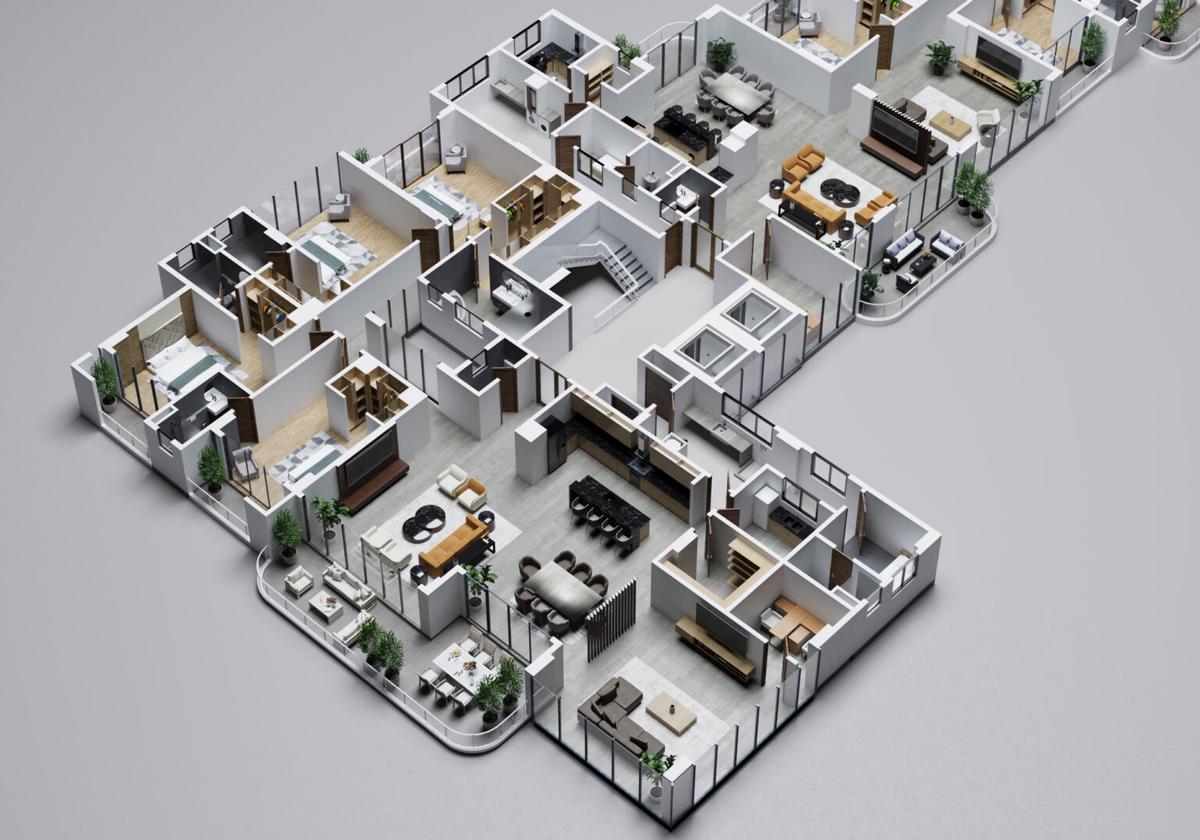 Serviced 4 Bed Apartment with En Suite at Peponi Road Spring Valley - 2