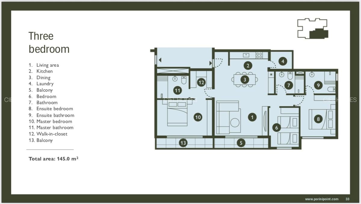 1 Bed Apartment with Swimming Pool in Tatu City - 16