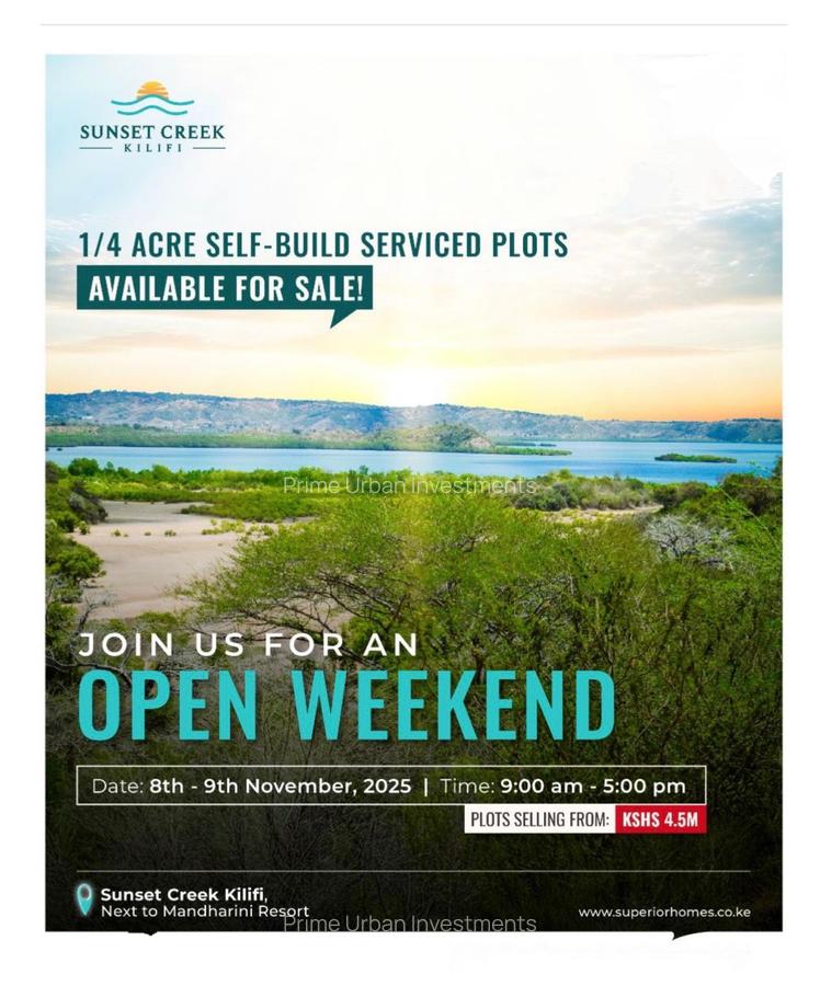 10,890 ft² Land in Kilifi - 2