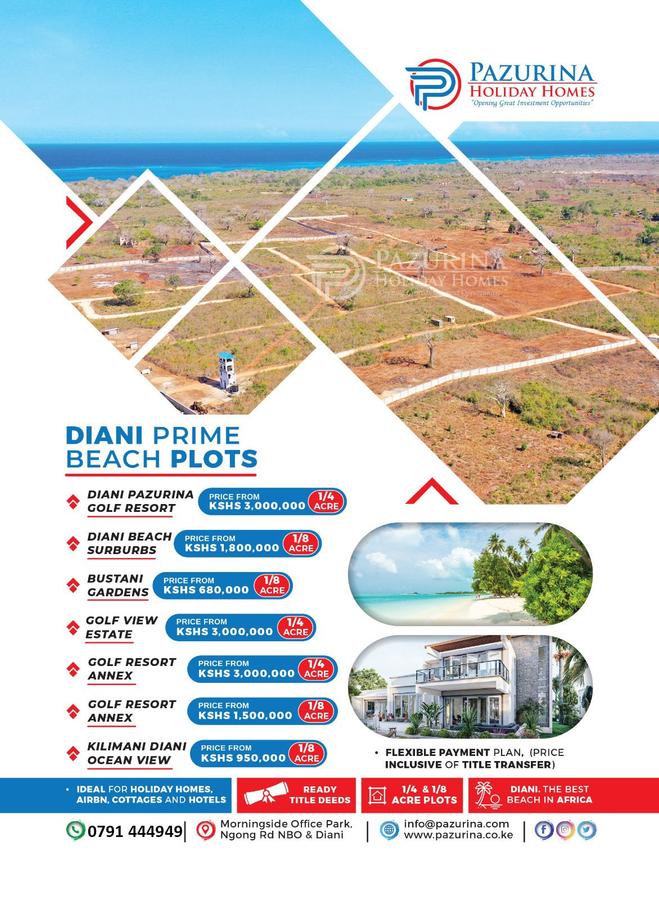 Land in Diani - 3