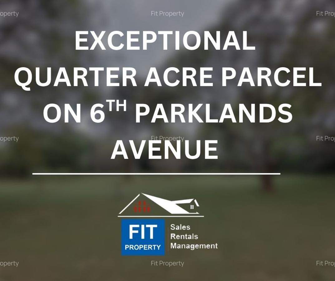 0.25 ac Land at 6Th Parklands - 1