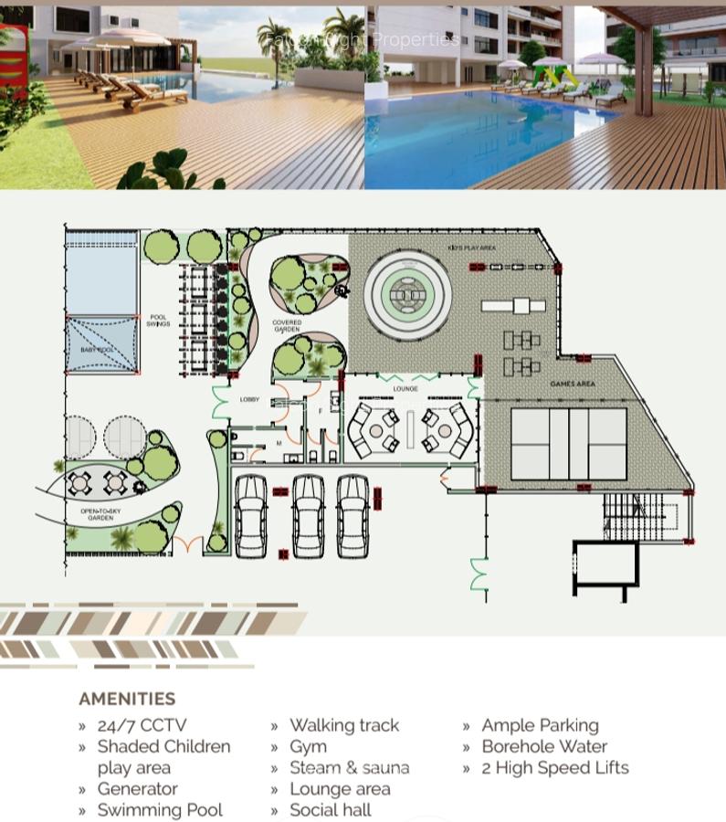 4 Bed Apartment with Swimming Pool at General Mathenge Off Peponi Road Show Room Ready For Viewing - 8