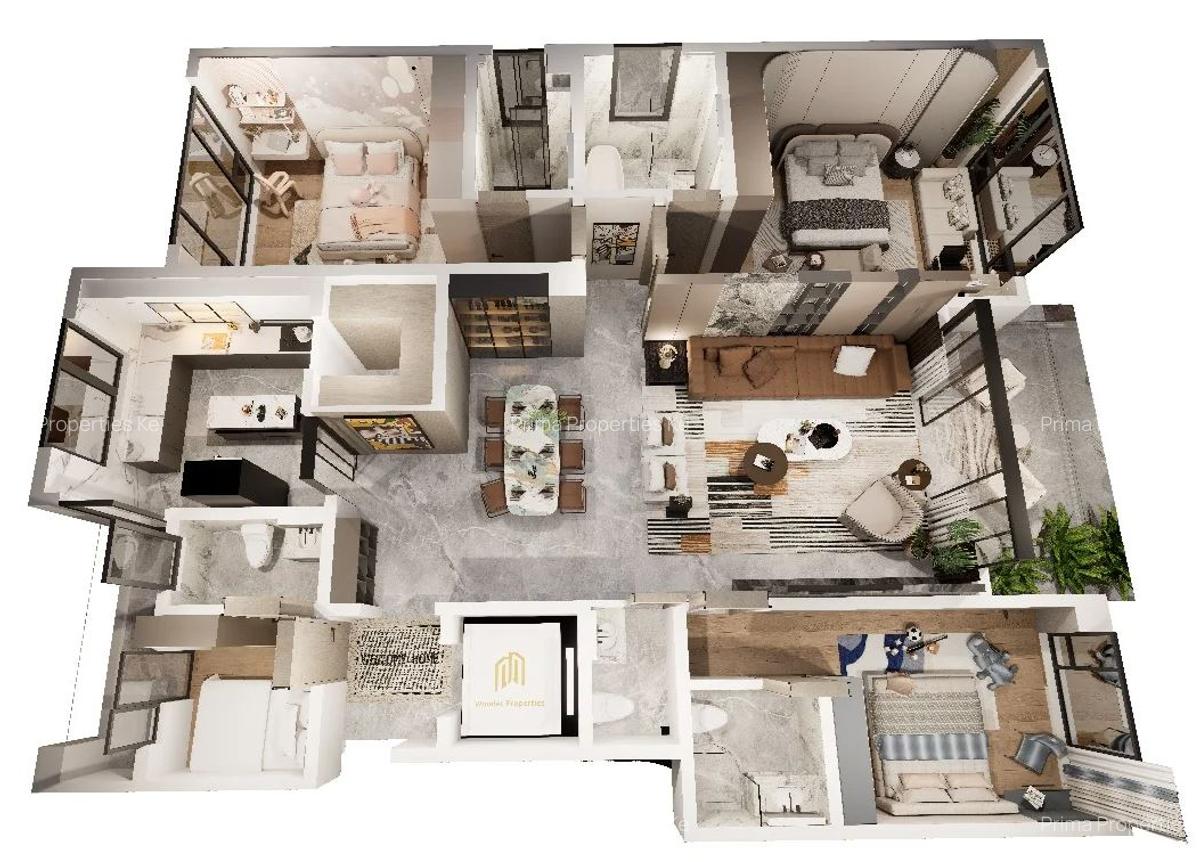 3 Bed Apartment with En Suite at Brookside Drive - 5