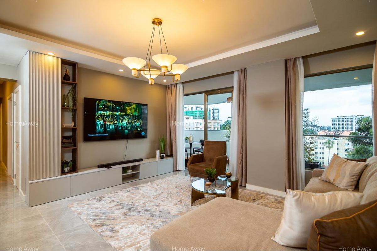 Furnished 3 Bed Apartment with En Suite in Kileleshwa - 1