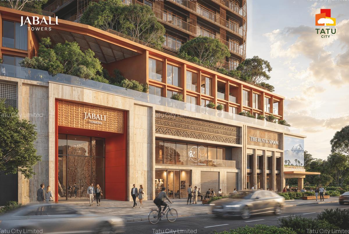 Studio Apartment with Swimming Pool at Tatu Central - 13