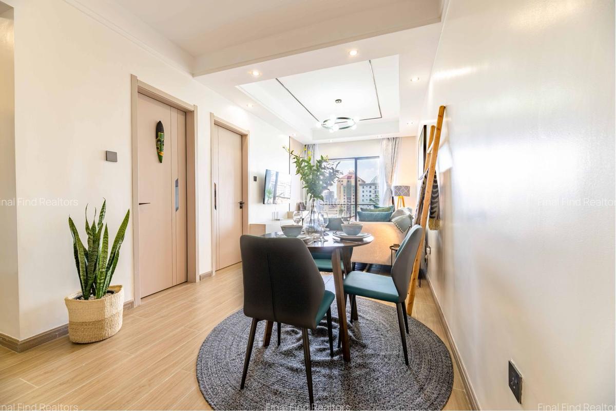 Furnished 1 Bed Apartment with Swimming Pool in Kilimani - 14