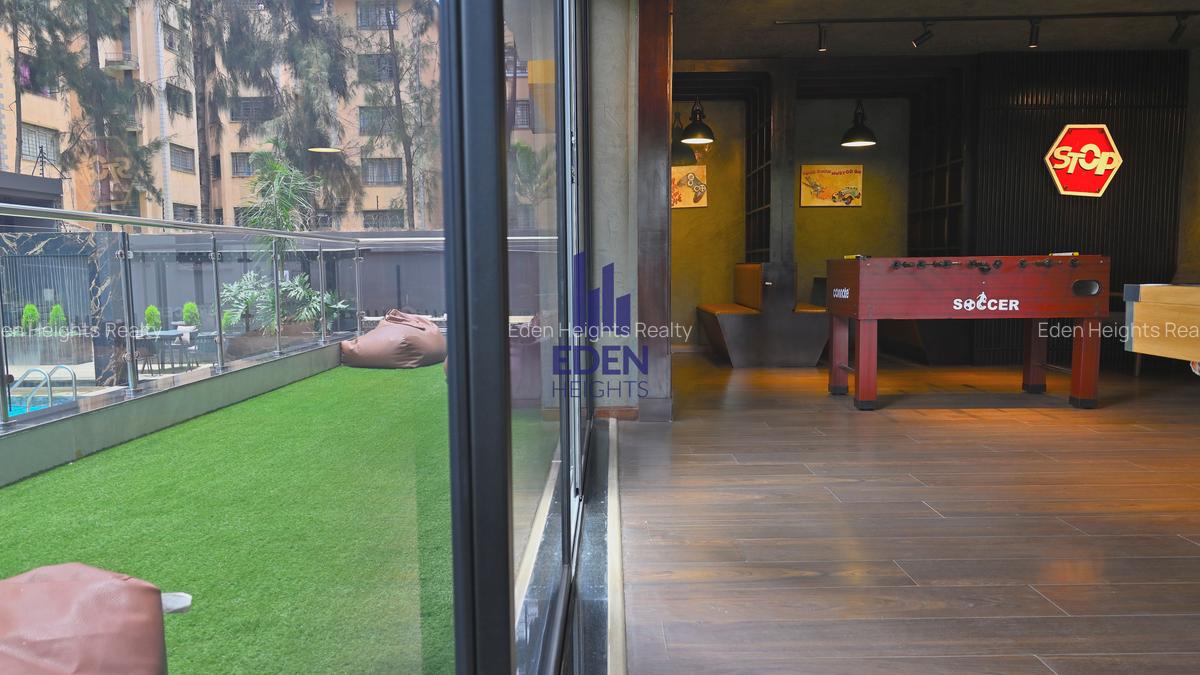 Furnished 1 Bed Apartment with Swimming Pool in Kilimani - 8
