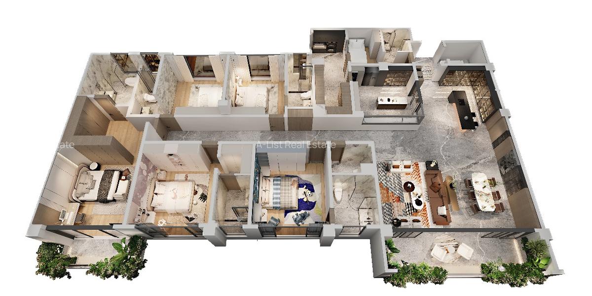 3 Bed Apartment with En Suite at Brookside - 11