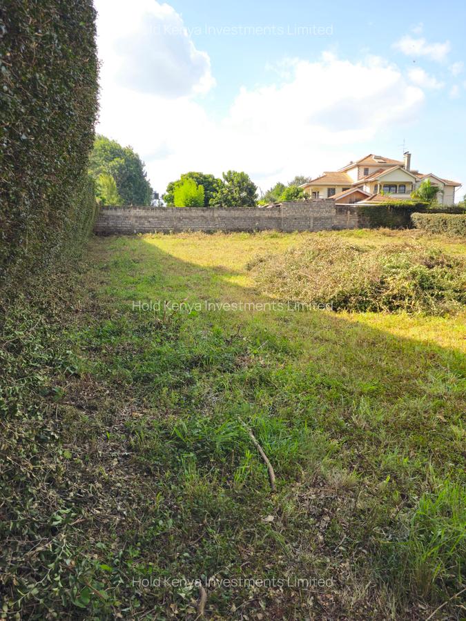 0.6 ac Residential Land in Muthaiga - 1