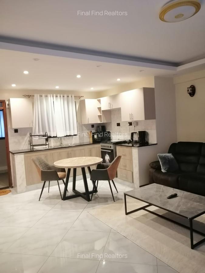 Furnished 1 Bed Apartment with Backup Generator in Westlands Area - 2