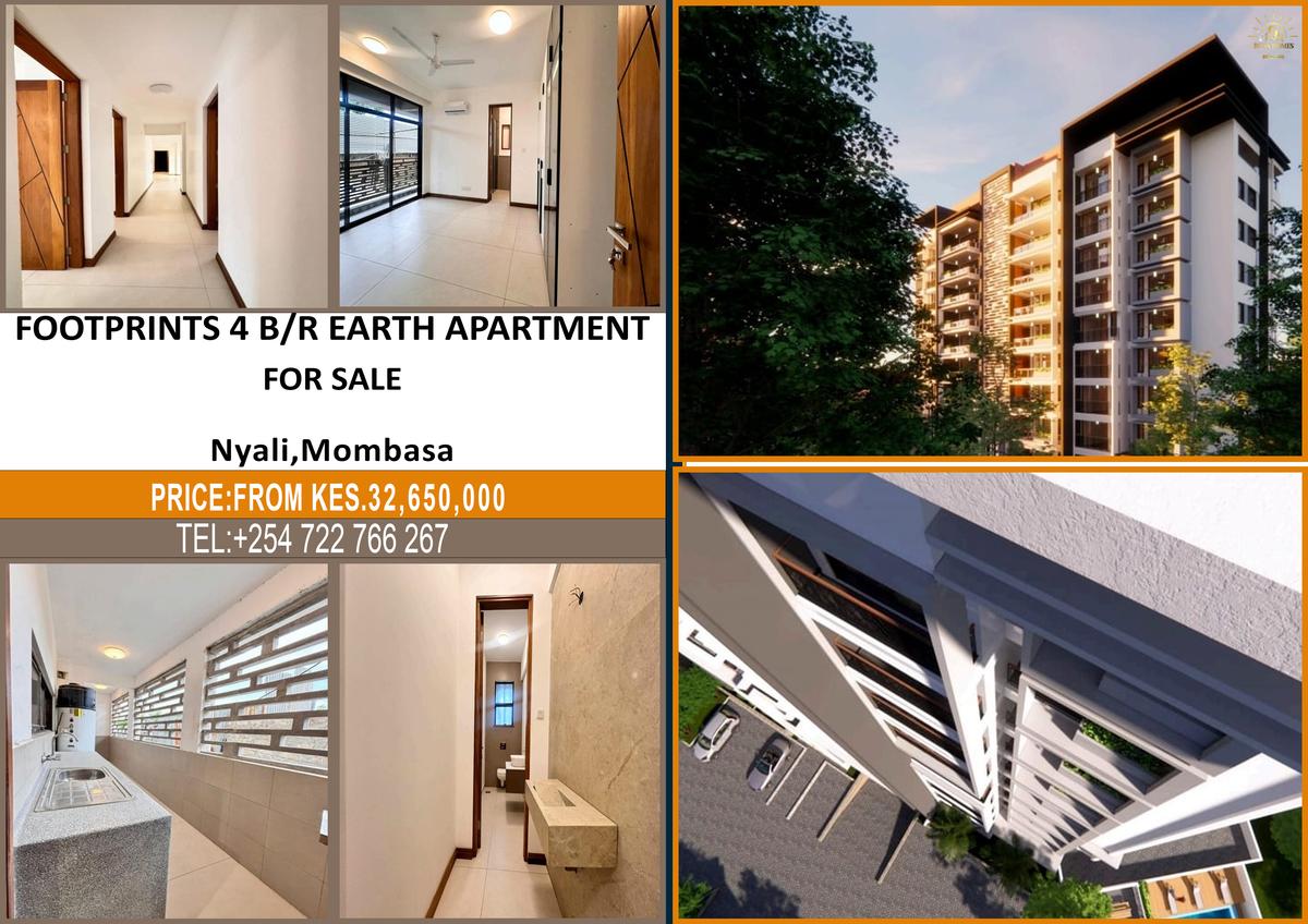 Furnished 4 Bed Apartment with En Suite at Nyali Beach Road - 1