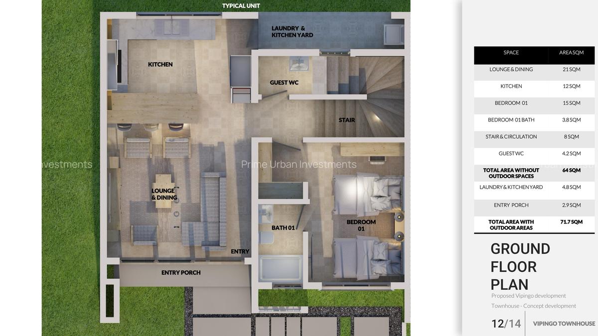 3 Bed Townhouse with En Suite in Vipingo - 5