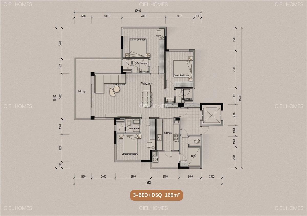 3 Bed Apartment with En Suite at Muthama Road - 5