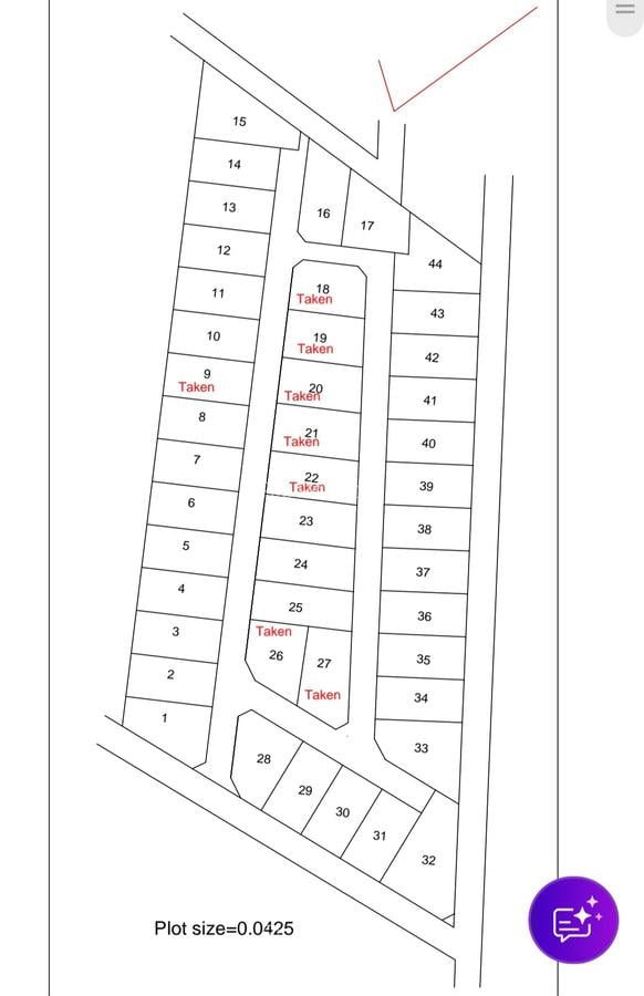 0.0425 ha Residential Land at Kitengela - New Valley Road - 3