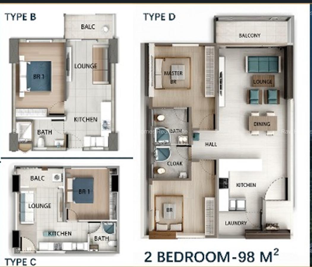1 Bed Apartment with Swimming Pool in Lavington - 16
