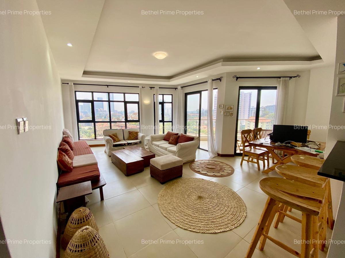 Serviced 2 Bed Apartment with Swimming Pool in Rhapta Road - 3