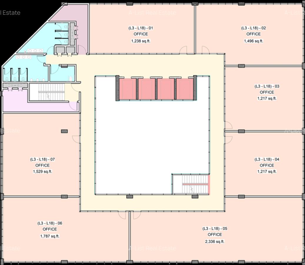 1,238 ft² Office with Backup Generator at Upper Hill - 4