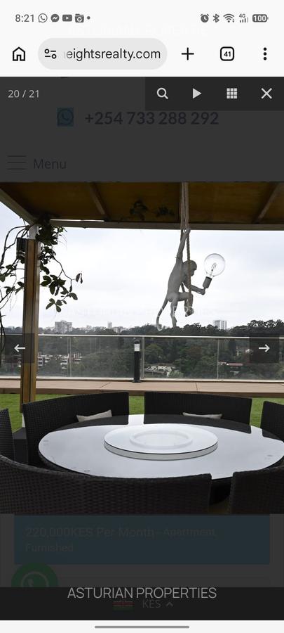 Furnished 2 Bed Apartment with En Suite in Rhapta Road - 14