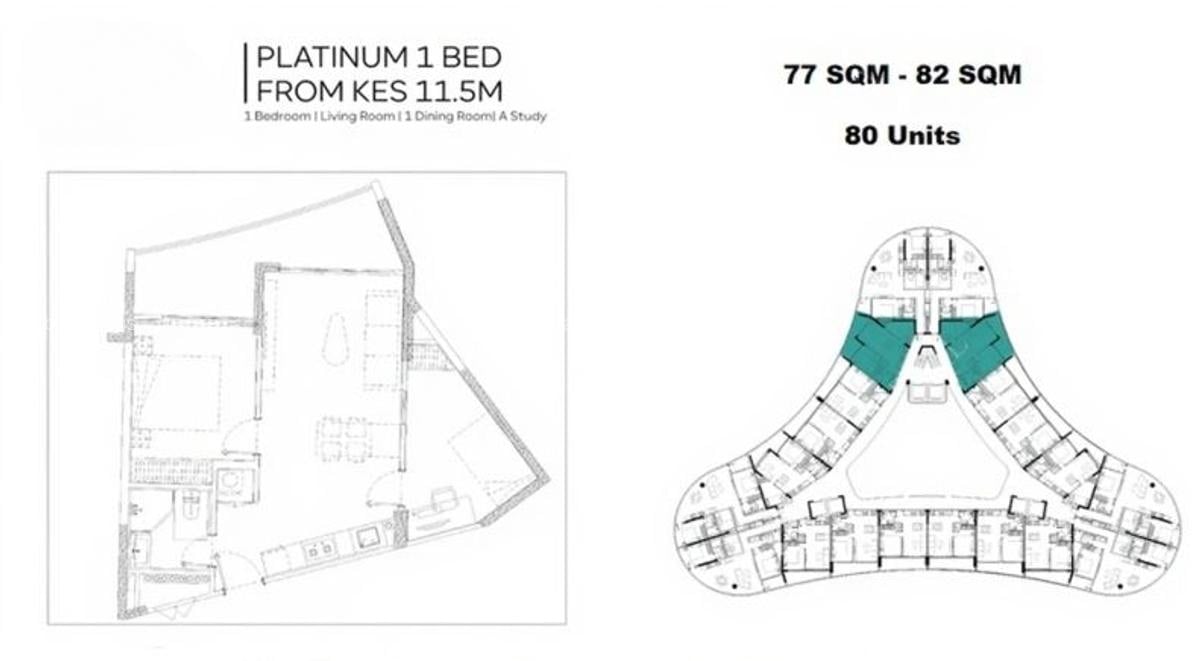 2 Bed Apartment with En Suite in Westlands Area - 4