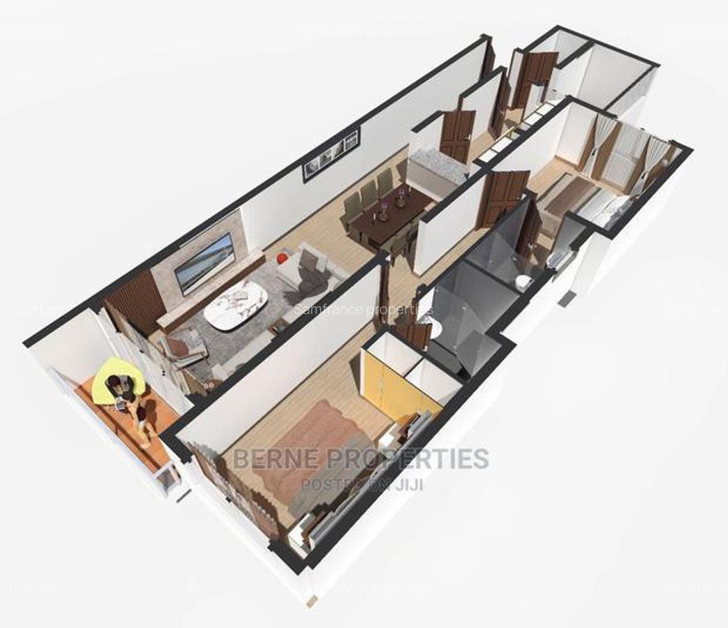 Serviced 2 Bed Apartment with En Suite at Greenwood Drive - 3