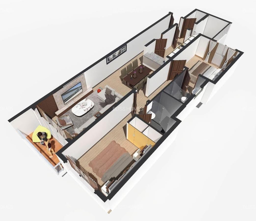 3 Bed Apartment with En Suite at Nyali Road - 16