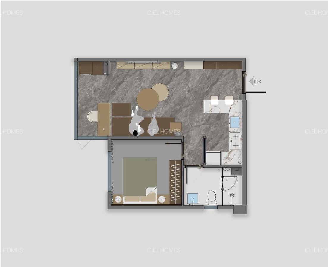 1 Bed Apartment with Swimming Pool at Mogotio Road - 6