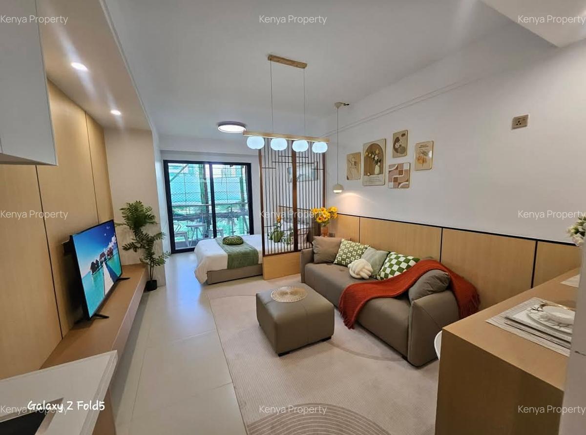 Studio Apartment with Swimming Pool at Muthithi Road - 1