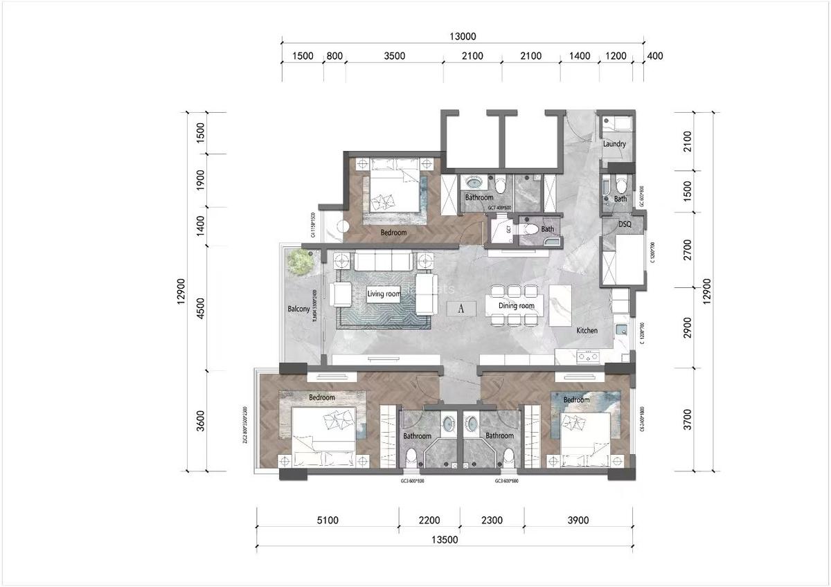 3 Bed Apartment with En Suite in Riara Road - 5