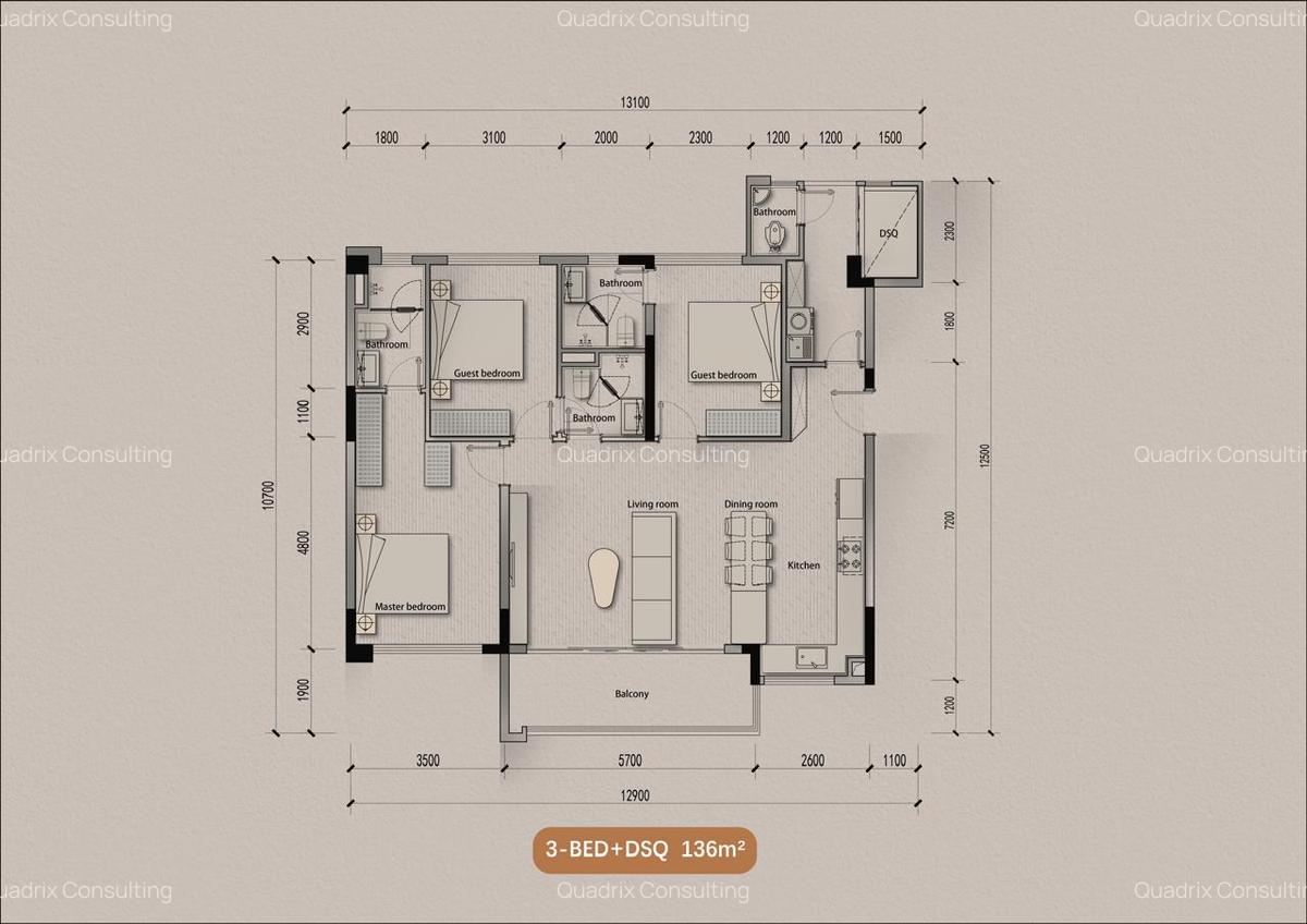 Serviced 2 Bed Apartment with En Suite in Syokimau - 2