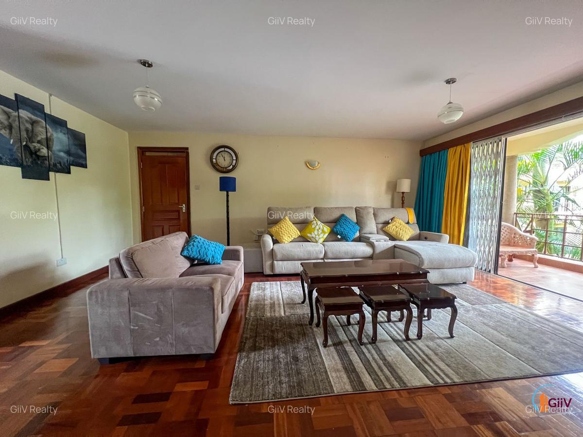 Furnished 3 Bed Apartment with Backup Generator in Westlands Area - 10