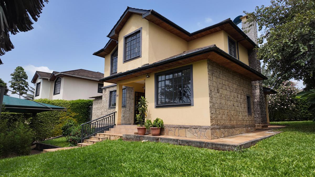 4 bed house with staff quarters in kiambu road