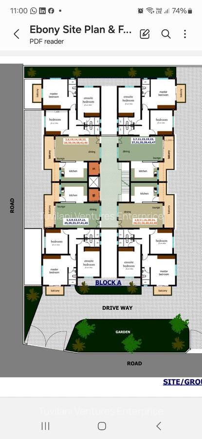 Serviced 3 Bed Apartment with En Suite at Nyali Mombasa - 12