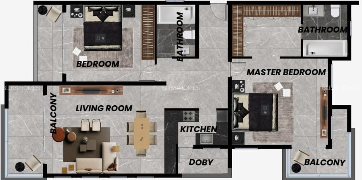 1 Bed Apartment with Swimming Pool at Nyali Road - 6