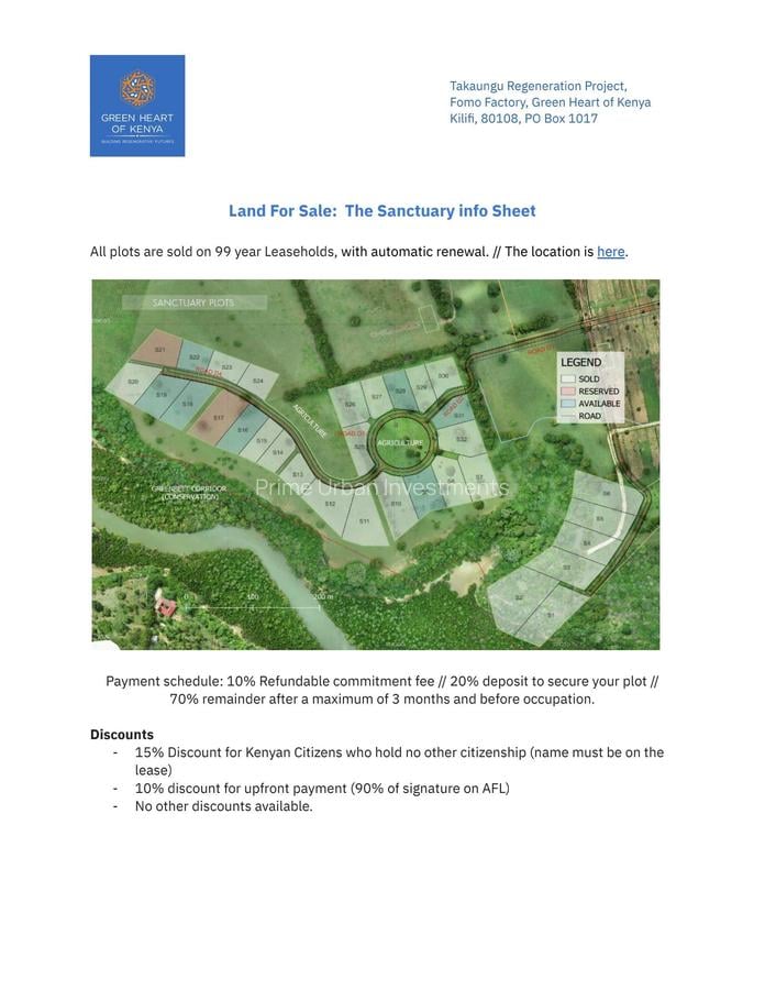 Residential Land in Kilifi - 4