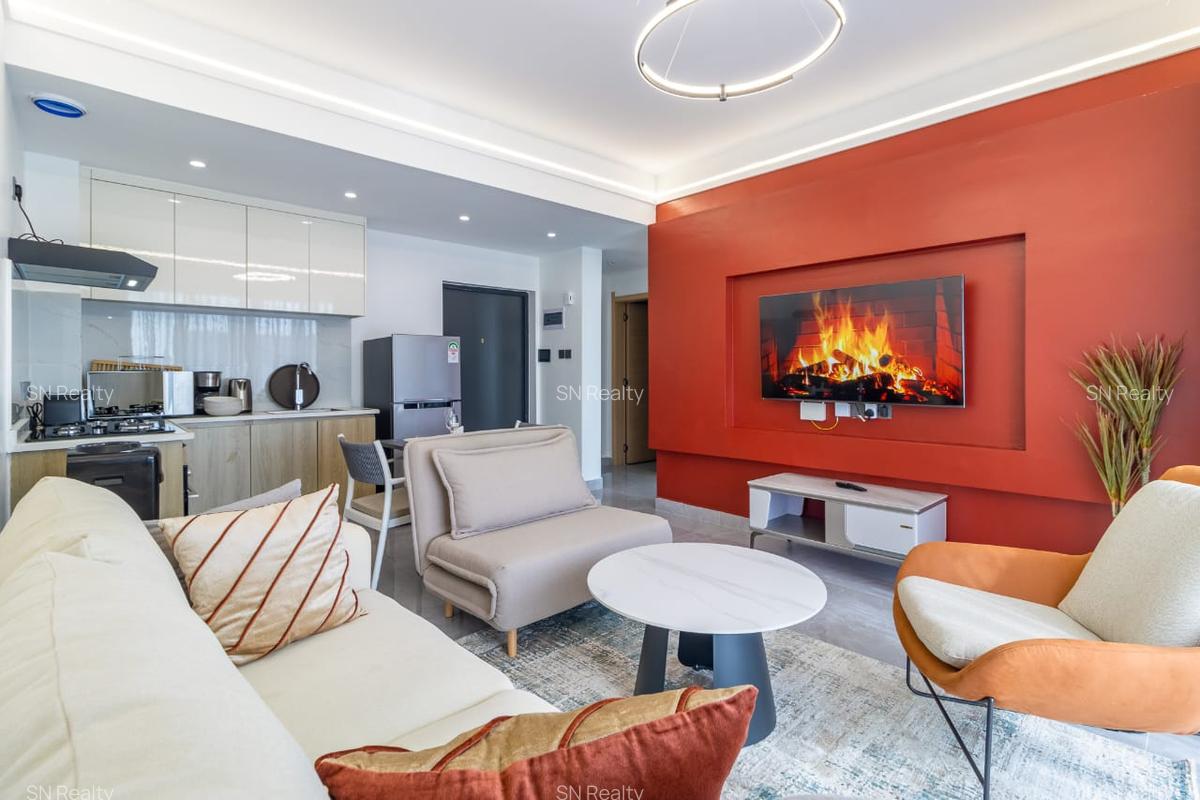 Furnished 1 Bed Apartment with En Suite in Riara Road - 2