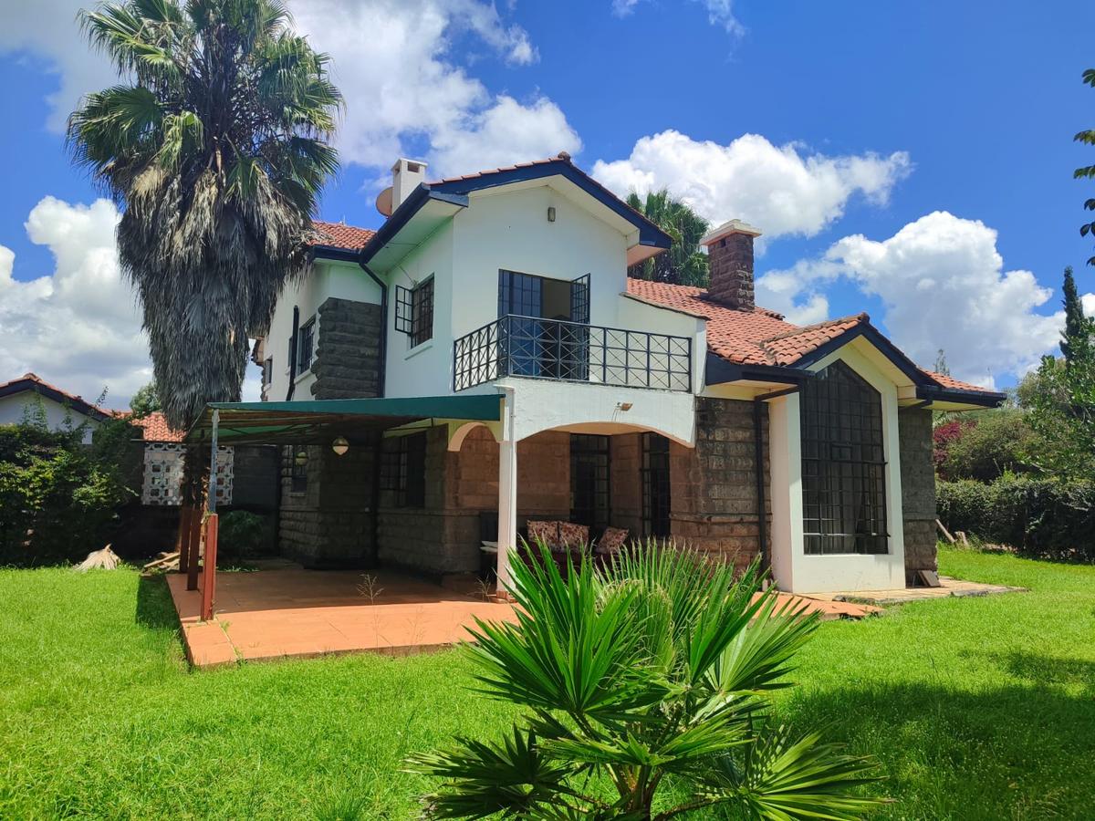 4 bed house with staff quarters at karen